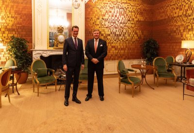 Audienz bei König Willem-Alexander