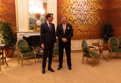 Audienz bei König Willem-Alexander