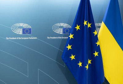 Ministerpräsident Hendrik Wüst trifft die Präsidentin des Europäischen Parlaments Roberta Metsola