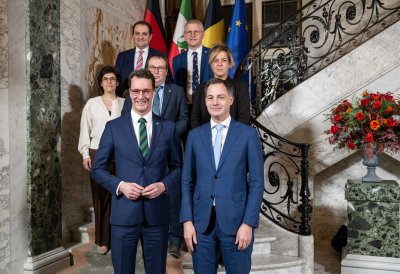 Regierungskonsultationen zwischen der belgischen und der nordrhein-westfälischen Regierung in Brüssel