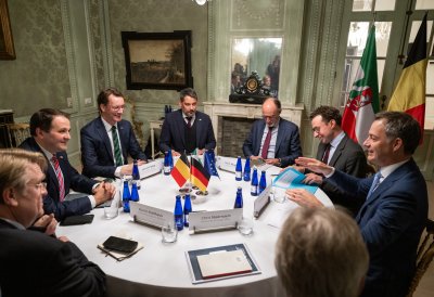 Regierungskonsultationen zwischen der belgischen und der nordrhein-westfälischen Regierung in Brüssel