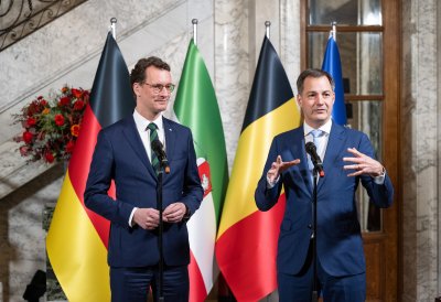Regierungskonsultationen zwischen der belgischen und der nordrhein-westfälischen Regierung in Brüssel