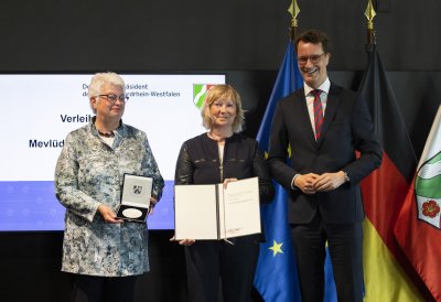 Integrationsprojekt PerMenti mit Mevlüde-Genç-Medaille des Landes Nordrhein-Westfalen geehrt