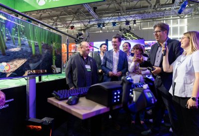 Ministerpräsident Hendrik Wüst eröffnet die gamescom 2022