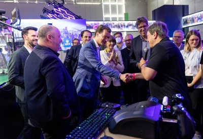 Ministerpräsident Hendrik Wüst eröffnet die gamescom 2022