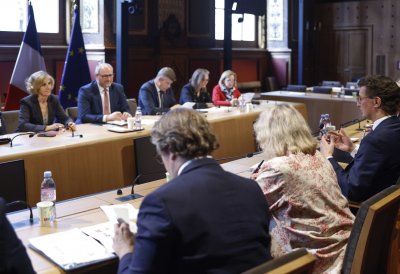 Paris-Reise: Gespräche mit den Mitgliedern der Deutsch-Französischen Freundschaftsgruppe im französischen Senat