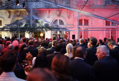 Empfang zum Tag der Deutschen Einheit in der Residenz des Deutschen Botschafters, Dr. Hans-Dieter Lucas