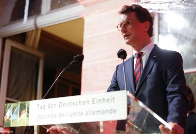 Empfang zum Tag der Deutschen Einheit in der Residenz des Deutschen Botschafters, Dr. Hans-Dieter Lucas
