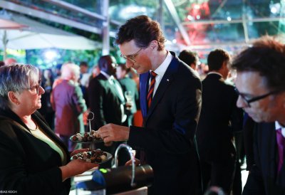 Empfang zum Tag der Deutschen Einheit in der Residenz des Deutschen Botschafters, Dr. Hans-Dieter Lucas