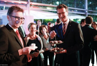 Empfang zum Tag der Deutschen Einheit in der Residenz des Deutschen Botschafters, Dr. Hans-Dieter Lucas