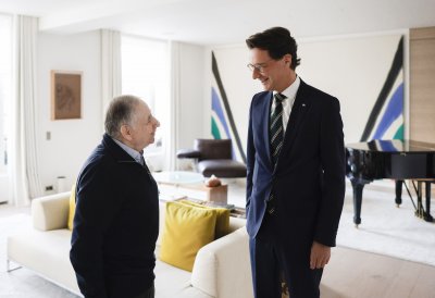 Politisches Gespräch mit Jean Todt