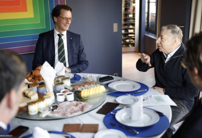 Politisches Gespräch mit Jean Todt