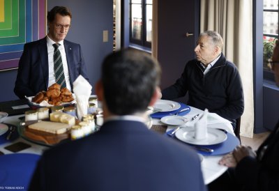Politisches Gespräch mit Jean Todt