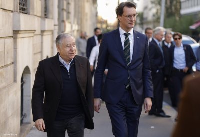 Politisches Gespräch mit Jean Todt