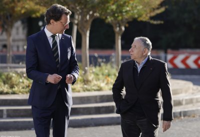 Politisches Gespräch mit Jean Todt