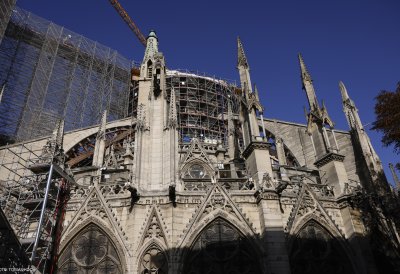 Ministerpräsident Hendrik Wüst besucht die Kathedrale Notre-Dame in Paris