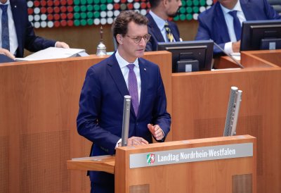 Regierungserklärung von Ministerpräsident Hendrik Wüst
