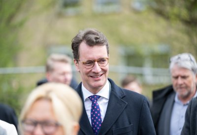 Ministerpräsident Hendrik Wüst eröffnet die Landesgartenschau 2023 in Höxter