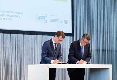 Eine gute Zukunft für das Rheinische Revier – Land und Region unterzeichnen Reviervertrag 2.0
