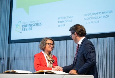 Eine gute Zukunft für das Rheinische Revier – Land und Region unterzeichnen Reviervertrag 2.0