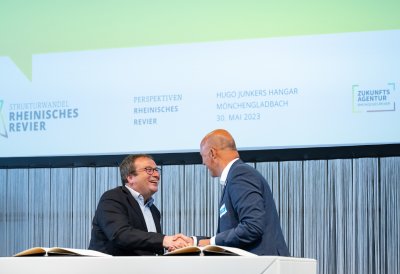 Eine gute Zukunft für das Rheinische Revier – Land und Region unterzeichnen Reviervertrag 2.0