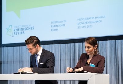 Eine gute Zukunft für das Rheinische Revier – Land und Region unterzeichnen Reviervertrag 2.0