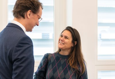 Antrittsbesuch der Generalkonsulin der Portugiesischen Republik, Lidia Margarida Bandeira Nabais