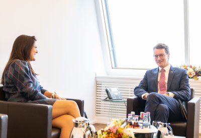 Antrittsbesuch der Generalkonsulin der Portugiesischen Republik, Lidia Margarida Bandeira Nabais
