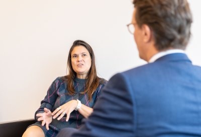Antrittsbesuch der Generalkonsulin der Portugiesischen Republik, Lidia Margarida Bandeira Nabais
