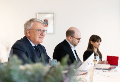 Einigkeit bei Ministerpräsident Wüst und EU-Kommissar Schmit: Unternehmen brauchen mehr denn je Planungssicherheit