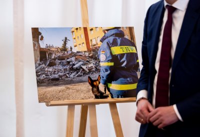 Ministerpräsident Wüst dankt nordrhein-westfälischen Helfern für Erdbebeneinsatz in der Türkei und Syrien