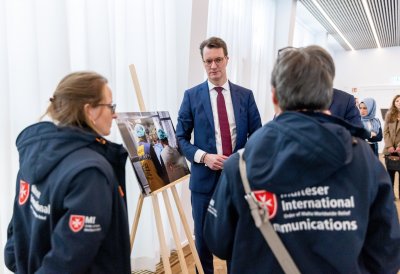 Ministerpräsident Wüst dankt nordrhein-westfälischen Helfern für Erdbebeneinsatz in der Türkei und Syrien