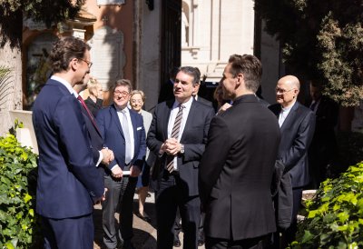 Ministerpräsident Hendrik Wüst reist nach Rom