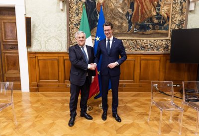 Ministerpräsident Hendrik Wüst reist nach Rom