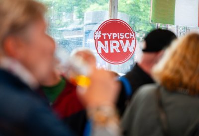 NRW-Landesmeile auf dem Tag der Deutschen Einheit in Hamburg