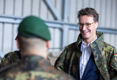 Besuch des deutschen Bundeswehr-Kontingents in Rukla