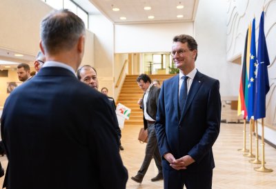 Politisches Gespräch mit der Premierministerin der Republik Litauen, Frau Ingrida Šimonytė