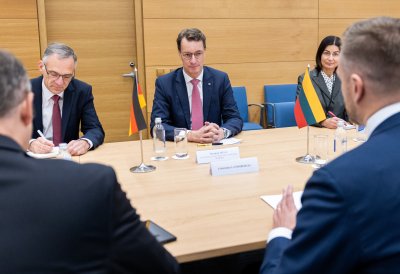 Ministerpräsident Hendrik Wüst reist nach Litauen – Tag 2