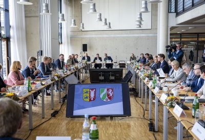 Gemeinsame Kabinettsitzung der Landesregierungen Nordrhein-Westfalen und Schleswig-Holstein