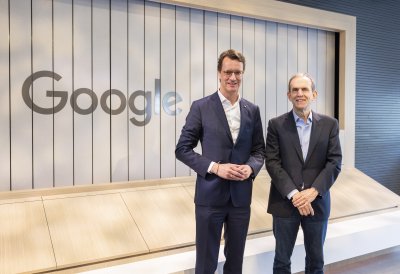 Ministerpräsident Wüst besucht Google im Silicon Valley