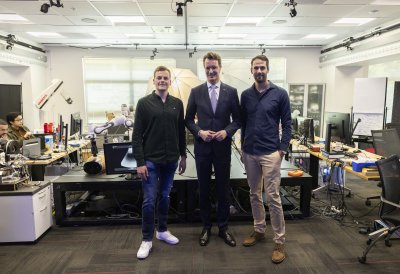 Ministerpräsident Wüst besucht die Stanford University im Süden von San Francisco