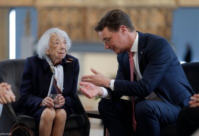 Verleihung der Mevlüde-Genç-Medaille an Margot Friedländer
