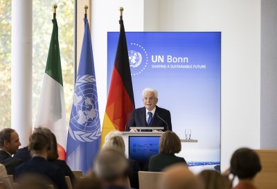 Staatsbesuch des Präsidenten der Italienischen Republik S.E. Sergio Mattarella in Nordrhein-Westfalen