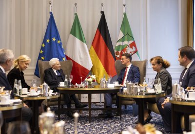 Staatsbesuch des Präsidenten der Italienischen Republik S.E. Sergio Mattarella in Nordrhein-Westfalen