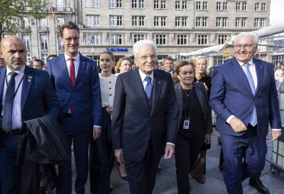Staatsbesuch des Präsidenten der Italienischen Republik S.E. Sergio Mattarella in Nordrhein-Westfalen