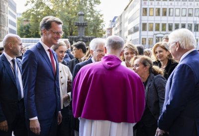 Staatsbesuch des Präsidenten der Italienischen Republik S.E. Sergio Mattarella in Nordrhein-Westfalen