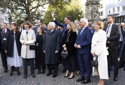 Staatsbesuch des Präsidenten der Italienischen Republik S.E. Sergio Mattarella in Nordrhein-Westfalen