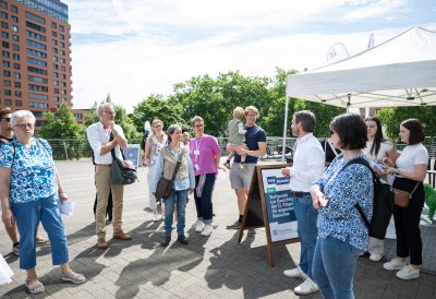 Impressionen aus dem Düsseldorfer Regierungsviertel