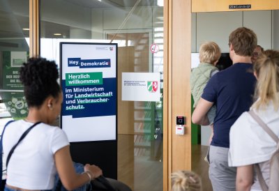 Impressionen aus dem Düsseldorfer Regierungsviertel