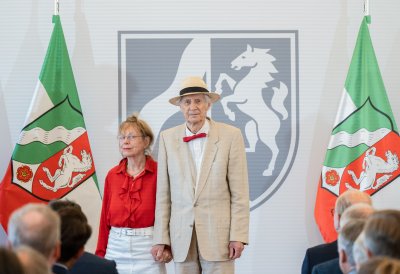 Wicze Braun und Wolfgang Brudes aus Leichlingen 